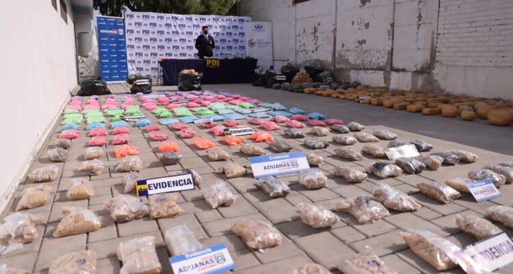 incautan éxtasis PDI
