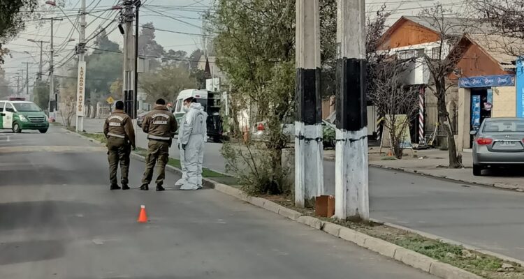 Realizan nuevas pericias afuera de barbería donde carabinero fue asesinado en PAC