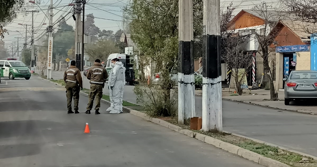 Realizan nuevas pericias afuera de barbería donde carabinero fue asesinado en PAC