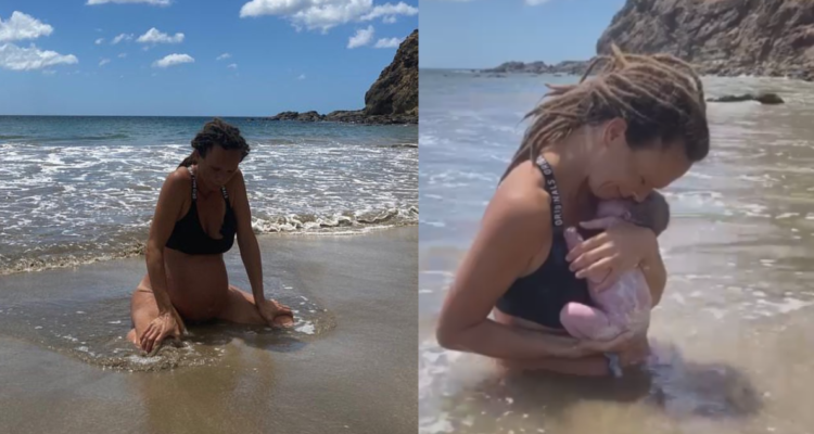 parto-en-el-mar-influencer-riesgos