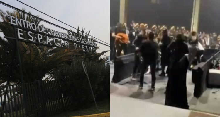 Productora por balacera en Espacio Riesco