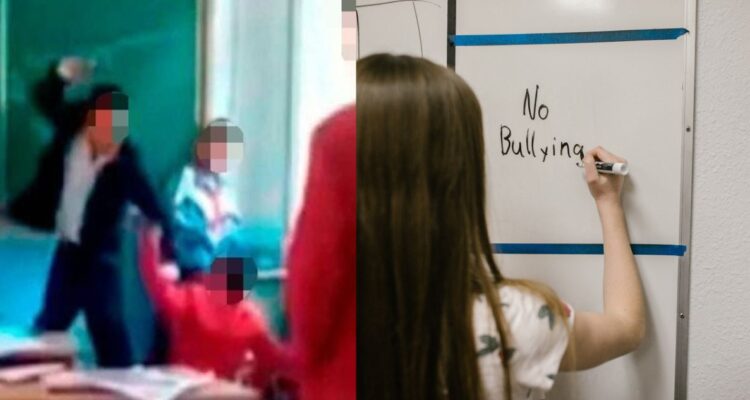 Porfesor golpea a alumno en Perú