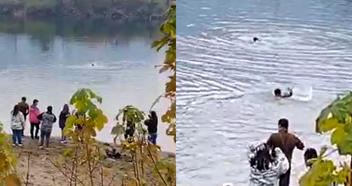 Carabineros rescatan a niña tras caer en heladas aguas del río Aysén