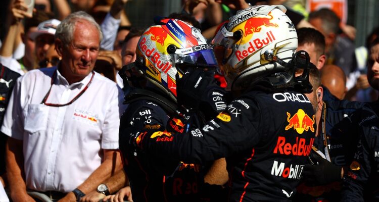 Red Bull Racing celebra a sus pilotos y se ilusiona