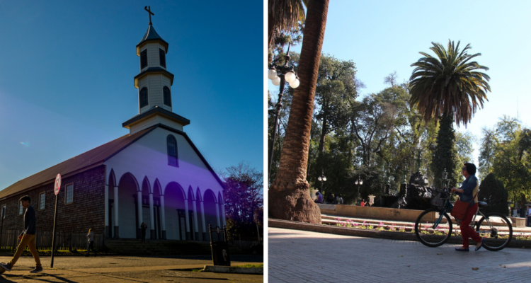 regiones Aconcagua y Chiloé
