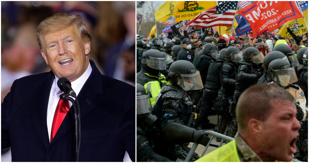 Revelan que Trump exigió ir al Capitolio durante el asalto y habría agredido a gente tras negativa