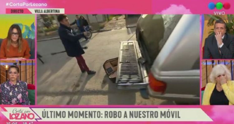 Robo a periodistas argentinos