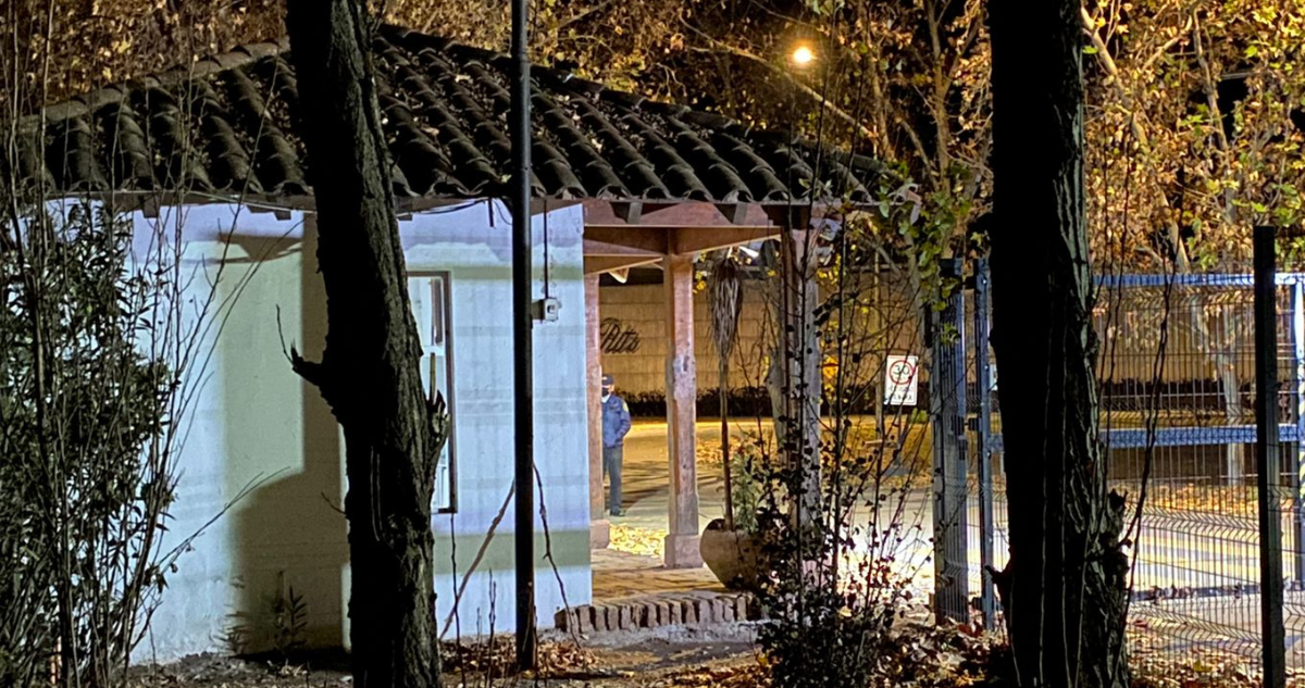 Foto de museo robado este domingo por delincuentes.