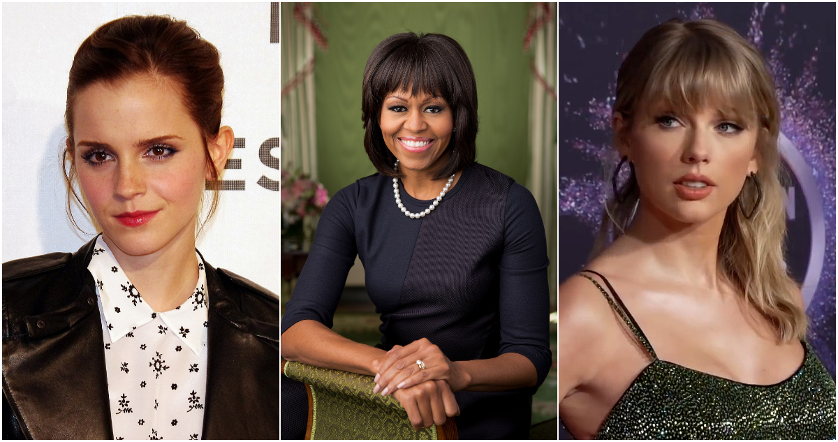 Emma Watson, Michelle Obama, Taylor Swift