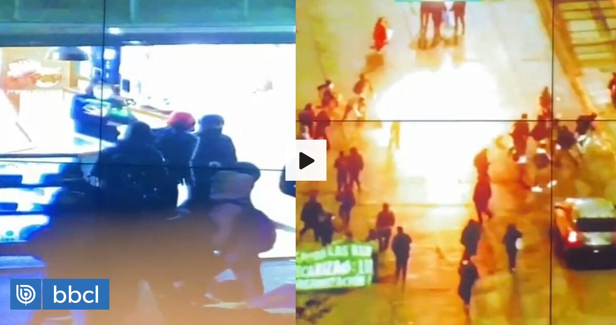Capitán saqueo e incidentes en el centro de Santiago: reporte informes |  nacionales