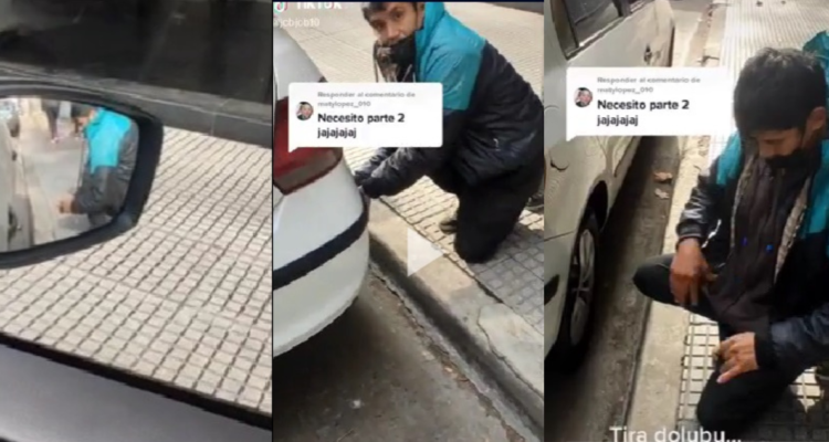 Ladrón de tapa de rueda