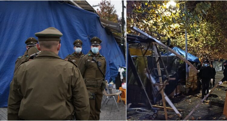 Detenidos en Barrio Meiggs