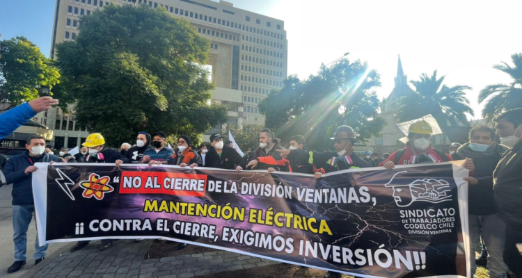 Codelco Ventanas paro nacional