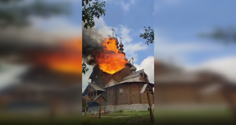 Ucrania acusa a Rusia de destruir histórico monasterio ortodoxo