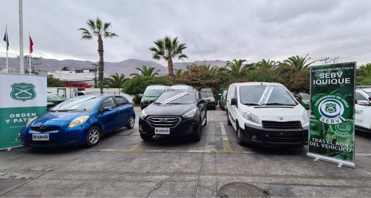 vehículos robados Bolivia