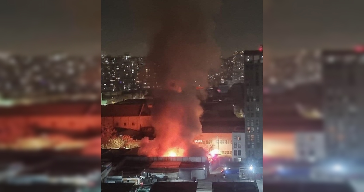 Adulto mayor murió tras incendio que habría iniciado por un brasero en Santiago
