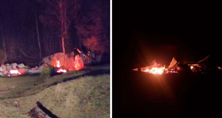 Afectados por atentados en Panguipulli