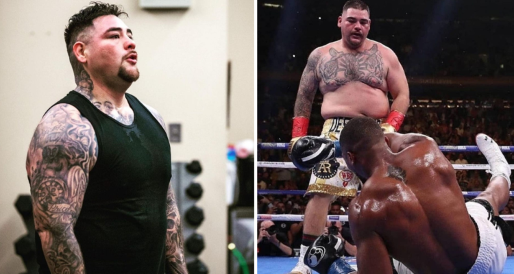 Andy Ruiz y su nuevo físico.