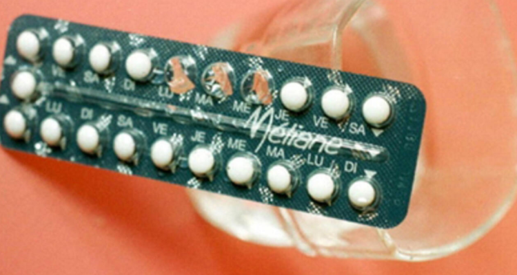 Píldoras anticonceptivas.