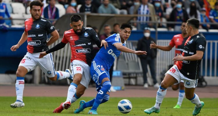 Antofagasta y La U igualan en el norte.