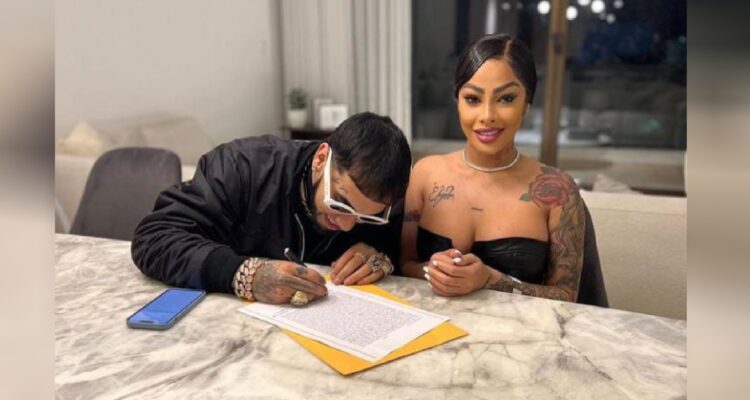 Anuel AA causa polémica por lujoso regalo a su esposa: un perro de 11 mil dólares