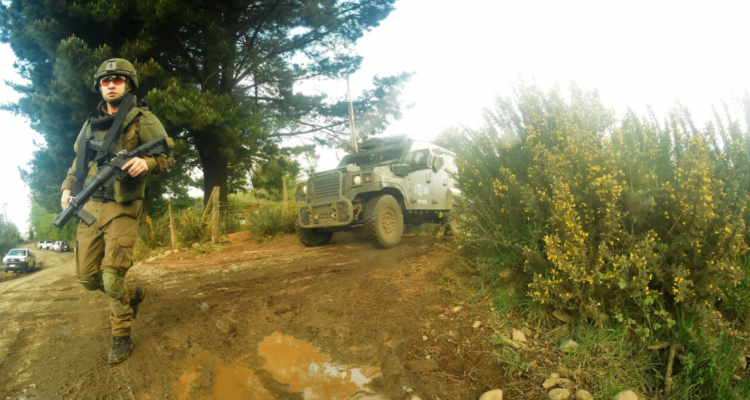 Enfrentamiento en Alto Bío Bío entre comunidad pehuenche y Carabineros