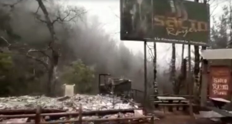 Ataque incendiario en Purén