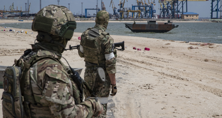 Soldados rusos en Ucrania