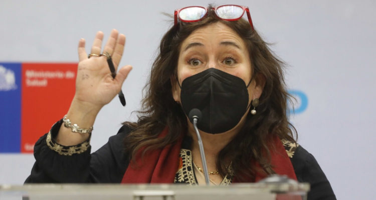 María Begoña Yarza, ministra de Salud.