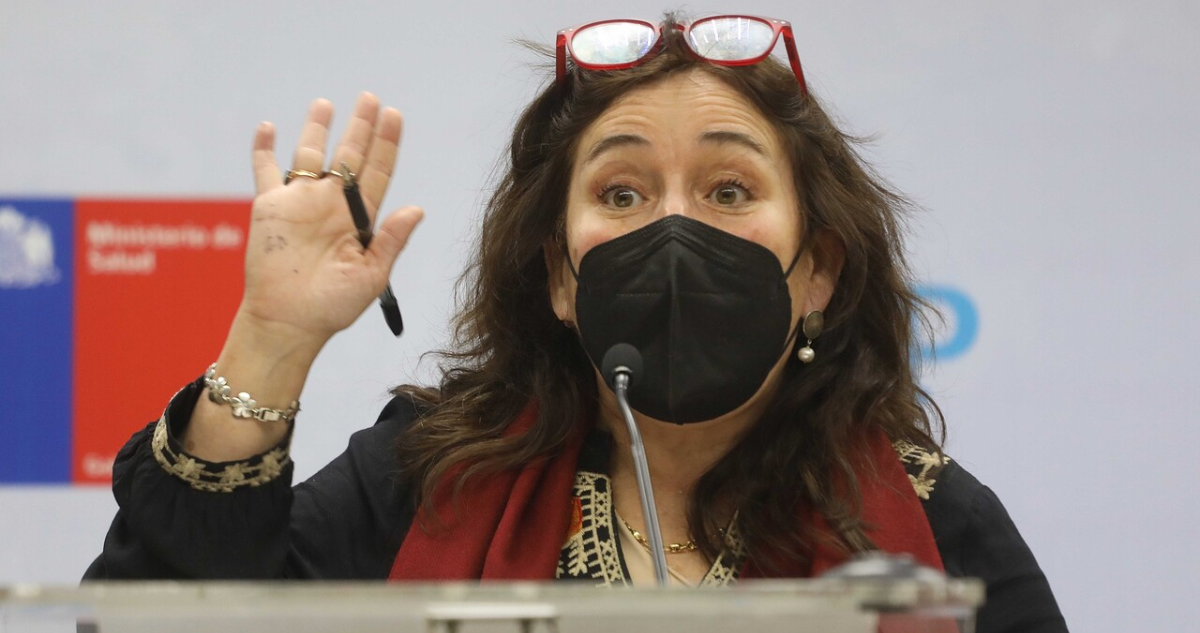 María Begoña Yarza, ministra de Salud.