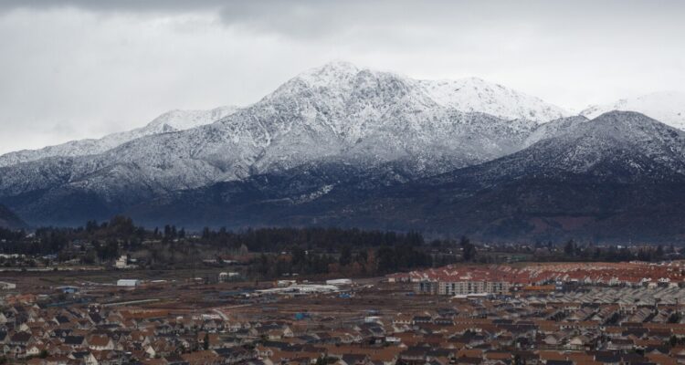 Sistema frontal región Metropolitana