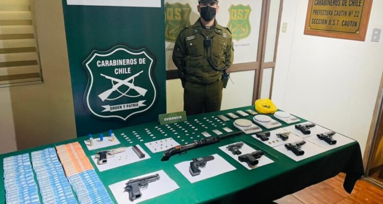 Desbaratan banda dedicada al tráfico de drogas