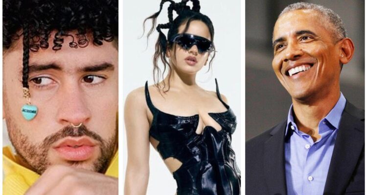 Barack Obama incluye a Bad Bunny y Rosalía en lista de canciones recomendadas para el verano