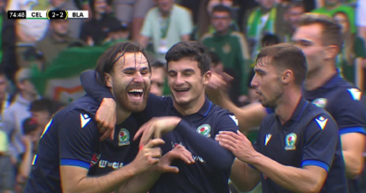 Ben Brereton y un golazo de tiro libre al Celtic