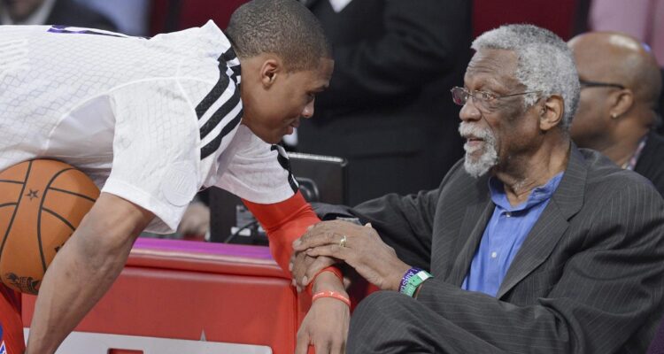 el baloncesto de la NBA despide a Bill Russell