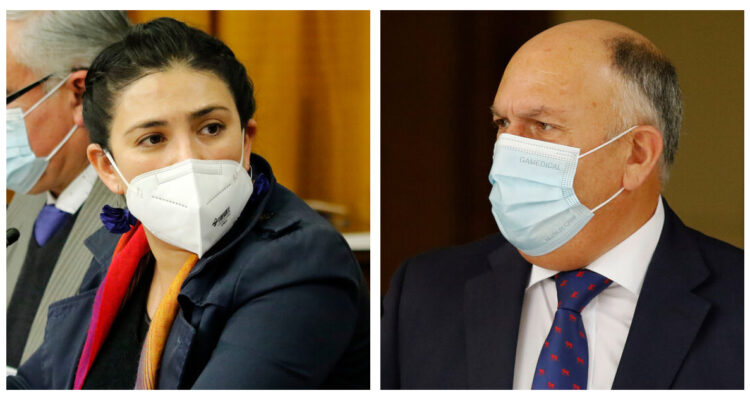 Karol Cariola y Sergio Bobadilla