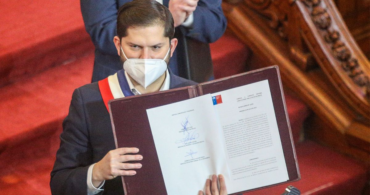 Boric carta Lagos Constitución