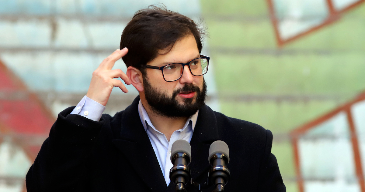 boric envía mensaje