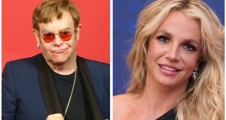 Britney Spears graba dueto con Elton John para un clásico de su repertorio: “Fue idea de él”