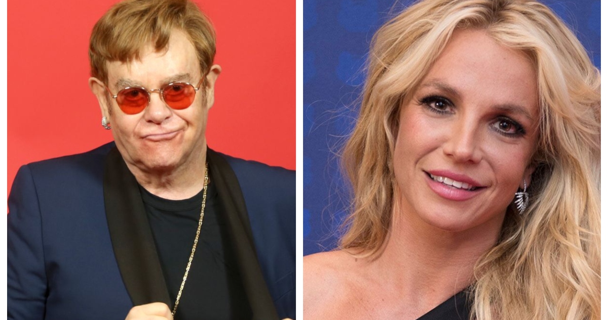Britney Spears graba dueto con Elton John para un clásico de su repertorio: “Fue idea de él”