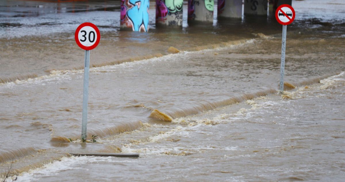 calles paso sistema frontal