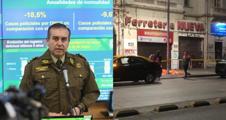 Carabineros anuncia investigación por denuncia de no auxiliar a hombre asesinado en la Alameda