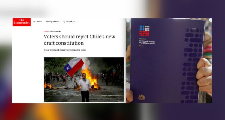 The Economist: “Chile no debería rechazar la vieja Constitución, sino la nueva”
