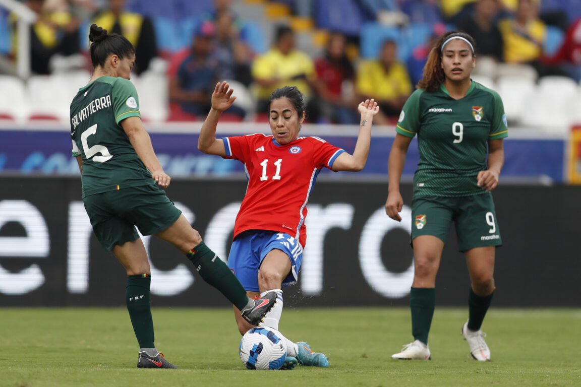 Copa América femenina: Chile vs Bolivia.