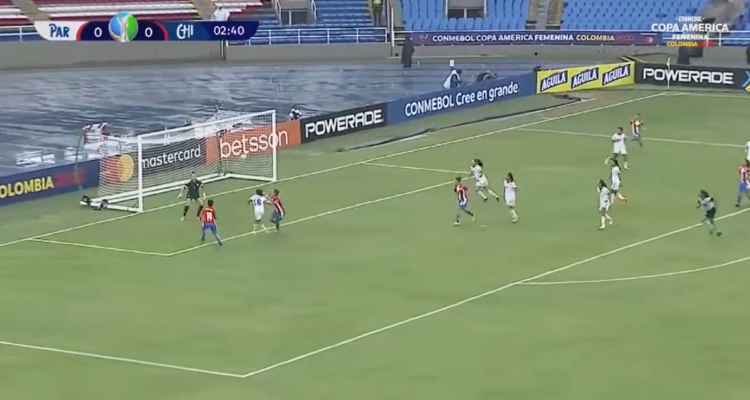 Chile empezó perdiendo ante Paraguay.