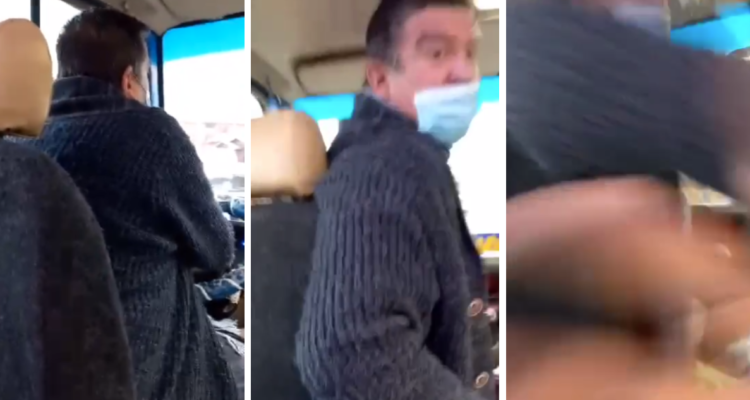 “Creí que podí pagar lo que querí”: chofer de bus público agrede e insulta a mujer en Puerto Montt