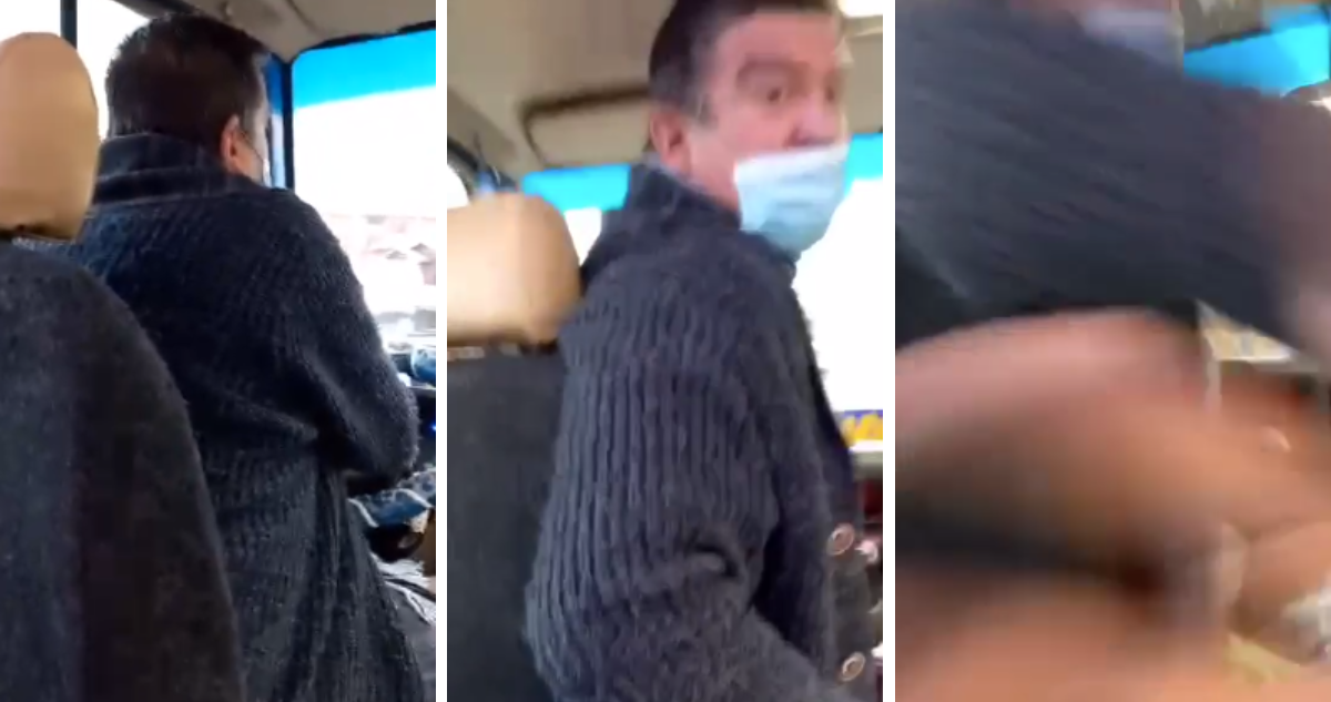 “Creí que podí pagar lo que querí”: chofer de bus público agrede e insulta a mujer en Puerto Montt