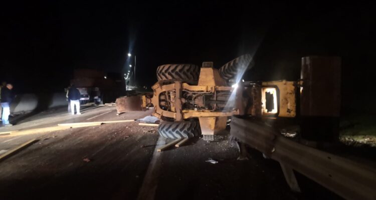 Colisión en ruta entre Concepción y Cabrero