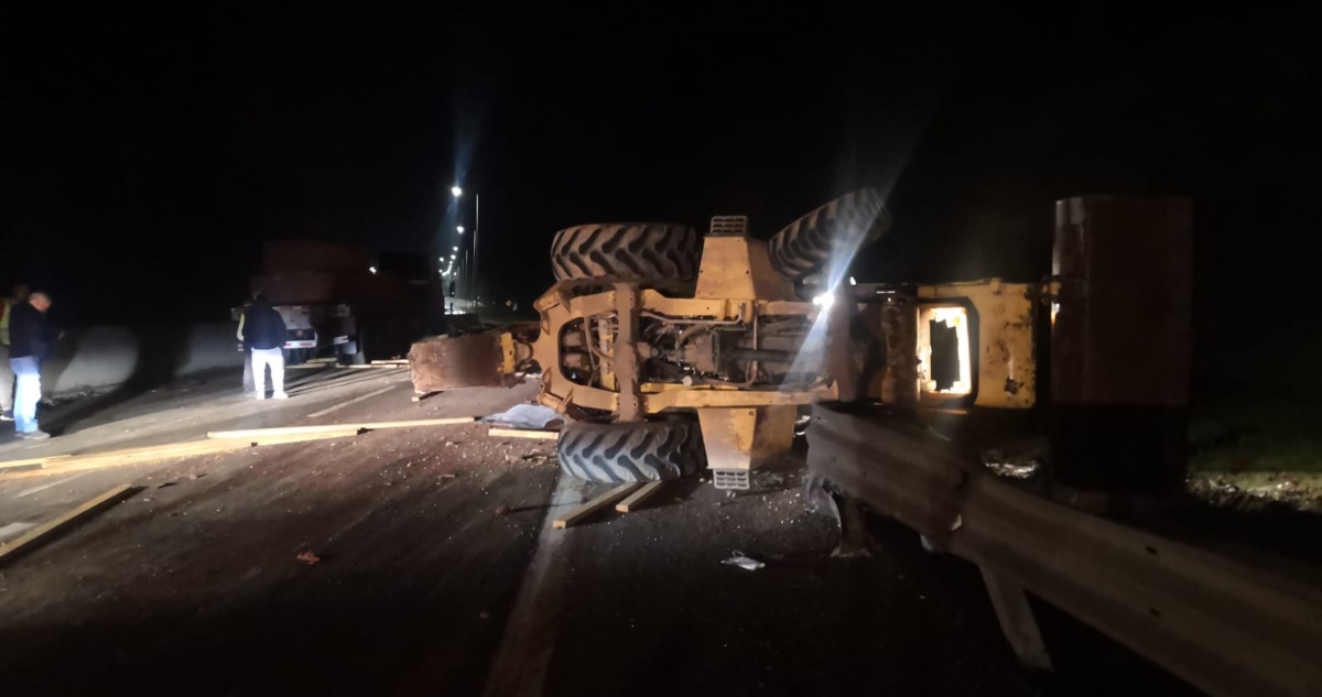 Colisión en ruta entre Concepción y Cabrero
