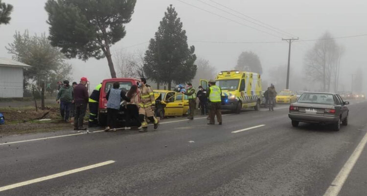 Un muerto y tres heridos en colisión en San Carlos